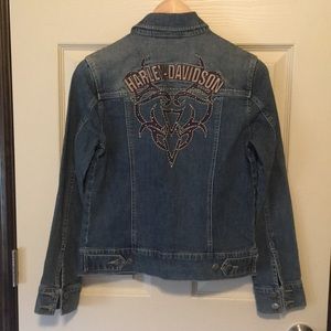 Harley Davidson Jean Jacket